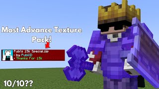 I Just Found The Most Advance Minecraft Texture Pack [upl. by Eednahs]