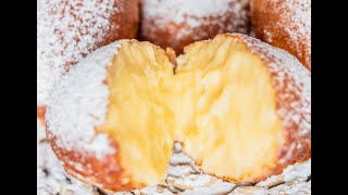 🍩🥯Berlinas rellenas con crema pastelera😍 Donuts casero🥯🍩 [upl. by Hesper]