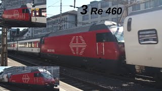 3 Re 460 sur lIC 81 Interlaken Romanshorn [upl. by Hafeenah763]