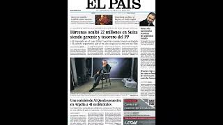 Principales Portadas Noticias de los Diarios Periódicos Españoles día 17 enero 2013 Spain News [upl. by Ennagem]