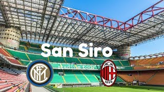 San Siro Giuseppe Meazza Stadium tour HD [upl. by Anolahs685]