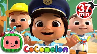 Jobs and Career Song More Nursery Rhymes amp Kids Songs  CoComelon [upl. by Laddy804]