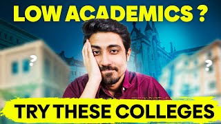 MBA colleges with low academics 🎓 Apply for these colleges with less weightage on past academics [upl. by Nosbig]