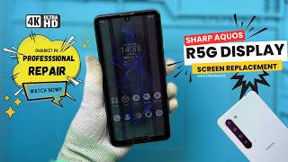 Sharp Aquos R5G LCD Screen Replacement  100 Professional Repair Service SharpAquosR5GLCDRepair [upl. by Aiuqes]