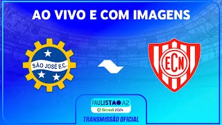 JOGO COMPLETO SÃO JOSÉ EC SAF X NOROESTE  RODADA 1  PAULISTÃO A2 SICREDI 2024 [upl. by Enenstein]