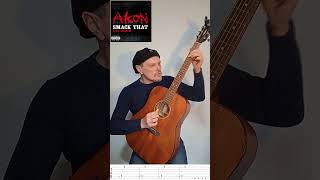 🎸Smack That by Akon feat Eminem – Guitar Tutorial with tabs🎸 [upl. by Ardaid]