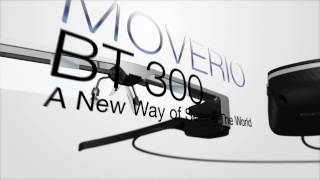 Introducing Epson Moverio BT300  World’s lightest OLED binocular seethrough AR smart glasses [upl. by Alys]