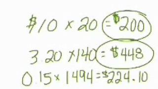 Section 14  Consumer Math  Piecework [upl. by Adnesor557]