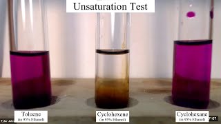 Potassium Permanganate Test for Unsaturation [upl. by Nered]