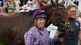 Lizzie Jelfs wins the Magnolia Cup at the Goodwood Festival [upl. by Horatius29]