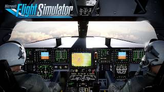 STEALTH BOMBER  Top Mach Studios B2A quotSpiritquot  4K Full Flight Review  Microsoft Flight Simulator [upl. by Coumas]