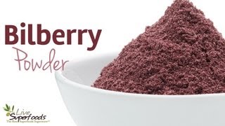 All About Bilberry Powder  LiveSuperFoodscom [upl. by Attennhoj]