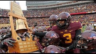 Highlights Gophers Win 4th Straight Capture Governors Victory Bell [upl. by Chari]