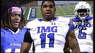 🔥 4th Quarter Scare IMG Football Academy Nations 2 Team travels to Alabama takes on Auburn HS [upl. by Clementius]