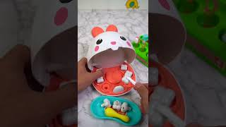 Play with the Dentist Kit Bunny Doctor Shows You Dental Care  ASMR Toy Review [upl. by Aninad]