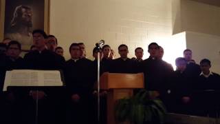 Legionaries of Christ singing the Salve Regina [upl. by Eahsan]