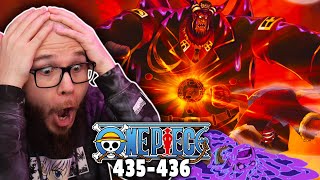 LUFFY vs MAGELLAN  ONE PIECE Ep 435436 REACTION [upl. by Tedmann]