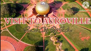 Auroville  Secret city of India  Visit to auroville  My First Vlog  Glittering Diaries  Pooja 😎 [upl. by Nohj614]