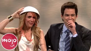 Top 10 Times Bill Hader Broke the SNL Cast [upl. by Heti284]