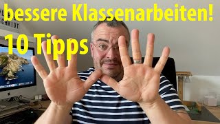 10 Tipps  So lernst du für die nächste Klassenarbeit  Lehrerschmidt [upl. by Haeli260]