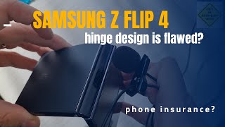 Z Flip 4 Hinge  Potential problems and advice [upl. by Notyalc]