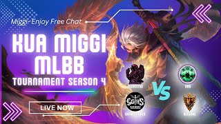 LIVE 🔴 Week 1 Day 3  KUA MIGGI MLBB Tournament Season 4 [upl. by Vadim]