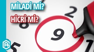 Hicri ve Miladi Takvim Arasındaki Fark Nedir  Takvim 2 [upl. by Stephine]