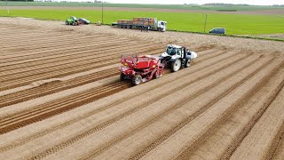 PREPARATION  PLANTATION de POMMES de TERRE [upl. by Ahsenod872]