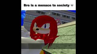 Knuckles is unhinged sonic memes [upl. by Landahl]