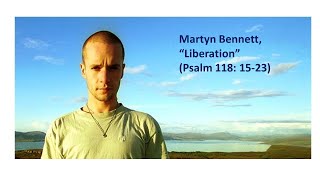 Martyn Bennett Liberation With Hebrew and English Text [upl. by Bogart]