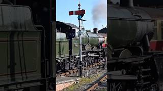 West Somerset Railway  7828 Odney Manor at Bishops Lydeard  trains steam railway ukrail [upl. by Aztiraj563]