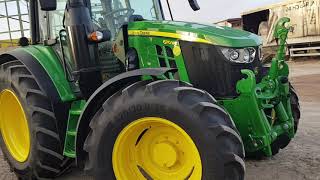 John Deere 6110M 2024 [upl. by Alledi]