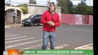 Vivo en Argentina  Misiones  Bernardo de Irigoyen  280812 [upl. by Malvin]