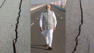 Atal setu bridge crack ft PM Modi  The Mulk [upl. by Notsew960]