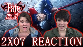 Fate Stay Night Unlimited Blade Works 2X07 IDEALISMS END THE ANSWER reaction [upl. by Annotahs]