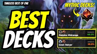 Top 12 Best MTG Timeless Best of One Decks  MTG Arena [upl. by Suivatram691]