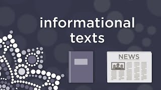 Understanding Informational Texts [upl. by Eatnwahs797]