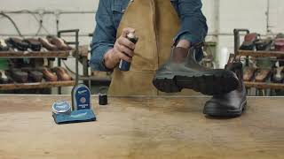 Cleaning Your Blundstones Waterproofing Spray [upl. by Necaj]