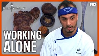 Devon Gets Abandoned on the Meat Station  Hell’s Kitchen [upl. by Armando]