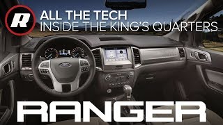 Tech Check Inside the new 2019 Ford Ranger [upl. by Sven]