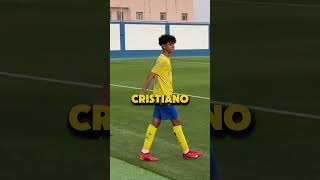 Cristiano Jr destroza a IShowSpeed ​​en el campo 😳😱 ronaldo shorts [upl. by Nitsreik156]