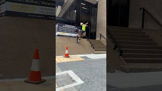 St Leonards Centre kickflip skateboarding sydney kickflip bank [upl. by Earb388]