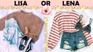 LISA or LENA 🦩 Trending Outfits 10K Special Marathon [upl. by Eilrahc]