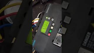 AC DRIVE SIEMENS SINAMICS V20 TESTING [upl. by Eniamsaj]