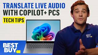 Live Captions on the AllNew Copilot PCs – Tech Tips from Best Buy [upl. by Sedicla]