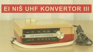 Ei Niš UHF to VHF Converter What was it used for Will it still work [upl. by Asp]