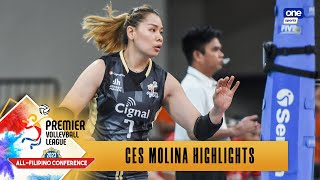 Ces Molina highlights  2023 PVL AllFilipino Conference [upl. by Nevyar515]