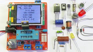 Transistor tester test and analysis [upl. by Akkina]