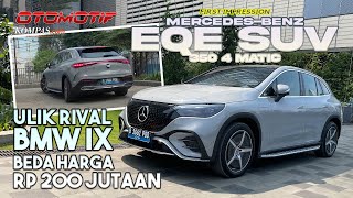 FIRST IMPRESSION  MercedesBenz EQE SUV  Seperti Apa SUV Mewah Listrik Terbaru Rival BMW iX [upl. by Cleopatre675]