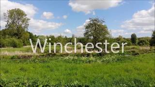 Winchester College Itchen by Drone 4K [upl. by Ailhad589]